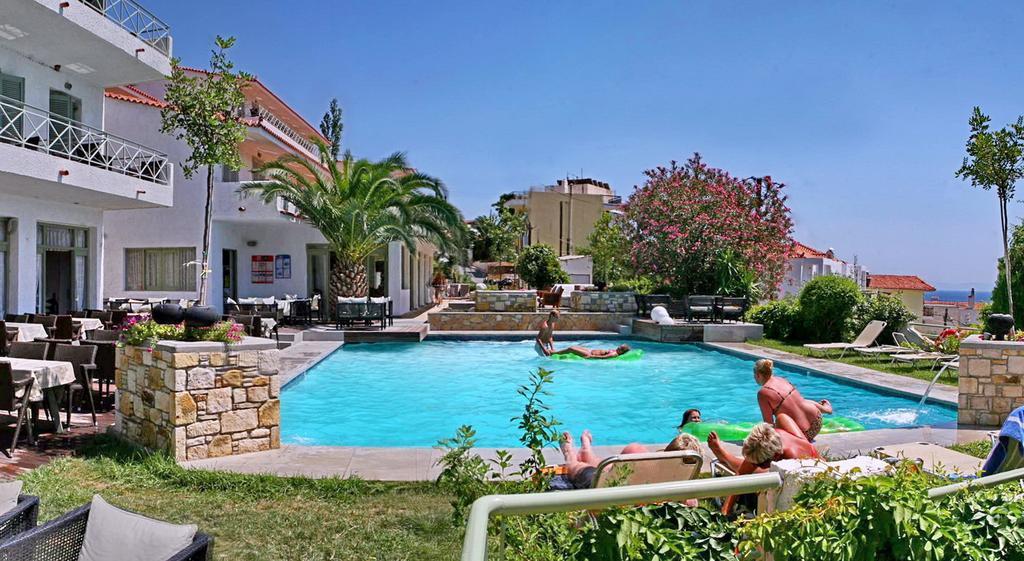 Sandy Bay Hotel Plomari Екстериор снимка