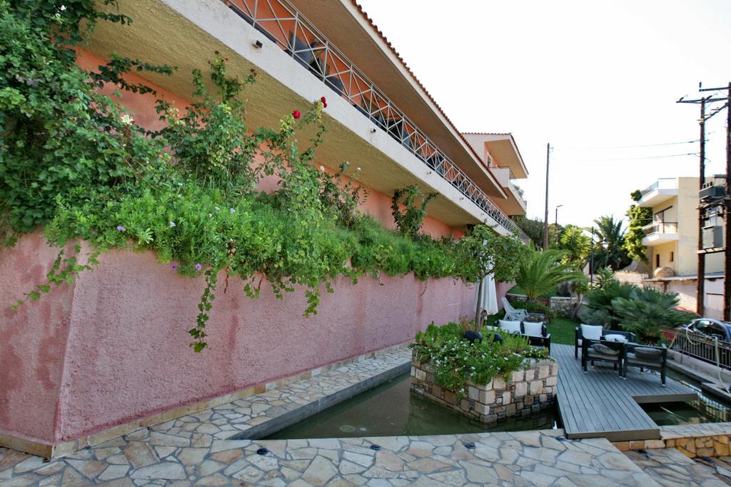 Sandy Bay Hotel Plomari Екстериор снимка