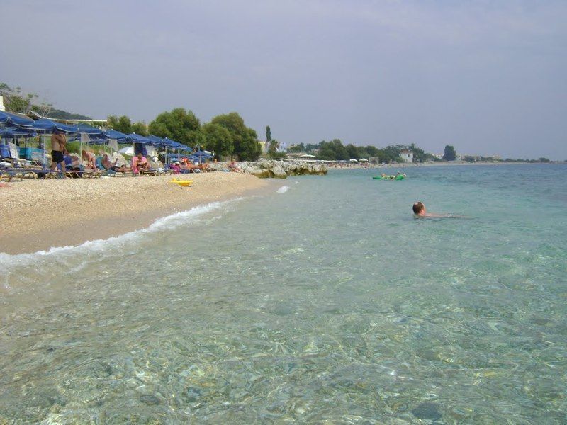 Sandy Bay Hotel Plomari Екстериор снимка